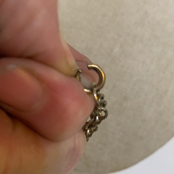 Lion crest shield fleur de lis vintage necklace - Picture 6 of 12